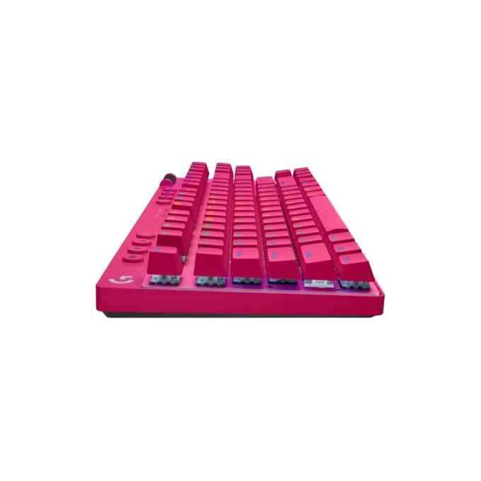 Logitech G PRO X TKL LIGHTSPEED - Magenta Wireless Tenkeyless Mechanical Keyboard — image 5