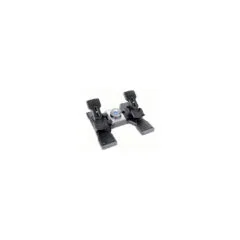 Logitech G Saitek PRO Flight Rudder Pedals - Wired USB 2.0 - Black/Silver