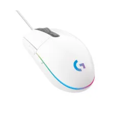 Logitech G203 Gaming Mouse - 910-005797 - Wired USB-A, White, 8000 DPI, RGB, 6 Buttons