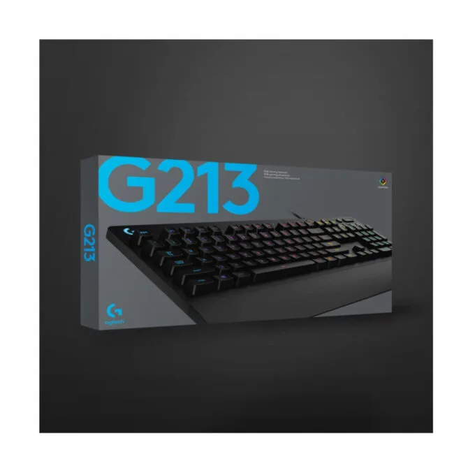 Logitech G213 Gaming Keyboard - 920-008087 - Wired USB RGB, German QWERTZ, Black, Full-size — image 3