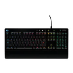 Logitech G213 Gaming Keyboard - 920-008087 - Wired USB RGB, German QWERTZ, Black, Full-size