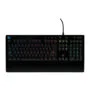 Logitech G213 Gaming Keyboard - 920-008087 - Wired USB RGB, German QWERTZ, Black, Full-size