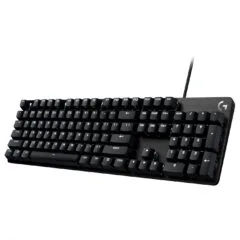 Logitech G413 SE - US Layout - Mechanical Tactile Gaming Keyboard, White LED, Black, Wired USB, PBT Keycaps