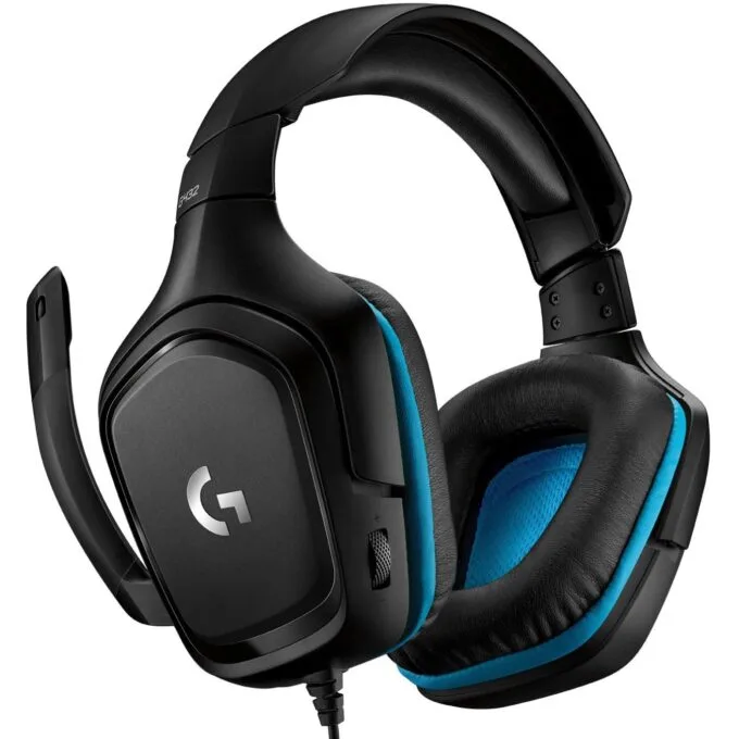 Logitech G432 Gaming Headset - 50mm Drivers DTS 7.1 - 981-000769 — image 3