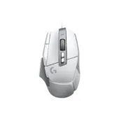 LOGITECH G502 X Gaming Mouse - EER2 - White, Right-handed, Optical, 25600 DPI, USB Type-A