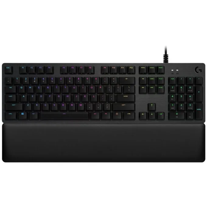 Logitech G513 Carbon Lightsync RGB Mechanical Gaming Keyboard GX Brown Carbon DEU Central - G513 - Carbon, GX Brown switches — image 2