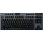 Logitech G915 TKL - LIGHTSPEED Tri-Mode Mechanical Gaming Keyboard - GL Tactile, Carbon, RGB, German QWERTZ
