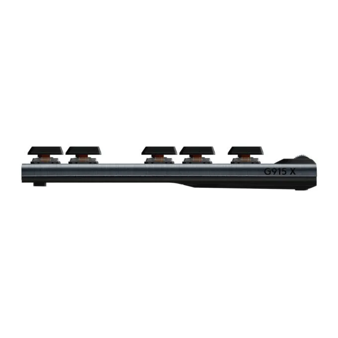 Logitech G915 X LIGHTSPEED TKL - Tri-Mode Wireless Low-Profile GL Clicky Mechanical Keyboard, Black — image 6