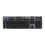 Logitech G915 X LIGHTSPEED Wireless Gaming Keyboard - Black - Low-Profile GL Clicky, Per-Key RGB, US Layout