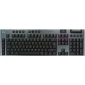 Logitech G915 X LIGHTSPEED Wireless Gaming Keyboard Black (US) - G915 - 100% Full, Per-Key RGB, Low-Profile Mechanical, Tri-Mode