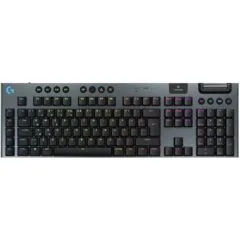 Logitech G915 X LIGHTSPEED Wireless Gaming Keyboard Black (US) - G915 - 100% Full, Per-Key RGB, Low-Profile Mechanical, Tri-Mode
