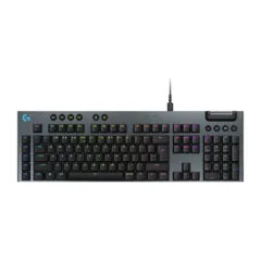 Logitech G915 X - Wired Low-Profile Mechanical Gaming Keyboard - Black, US QWERTY, Per-Key RGB