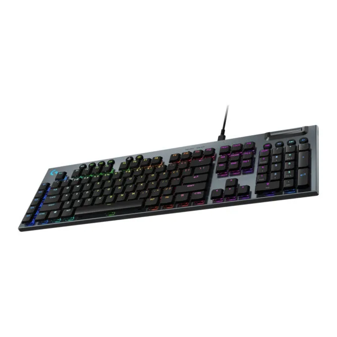 Logitech G915 X - Wired Low-Profile Mechanical Gaming Keyboard - Black, US QWERTY, Per-Key RGB — image 4