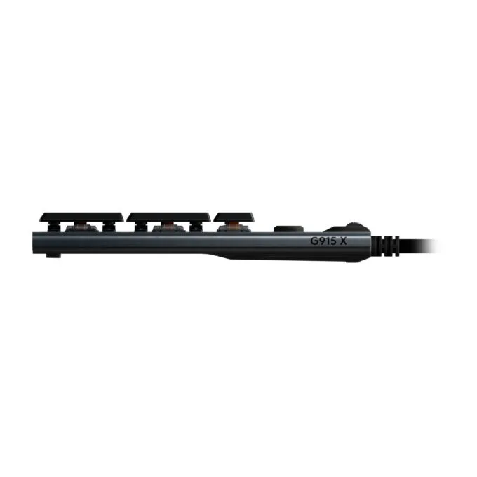 Logitech G915 X - Wired Low-Profile Mechanical Gaming Keyboard - Black, US QWERTY, Per-Key RGB — image 6