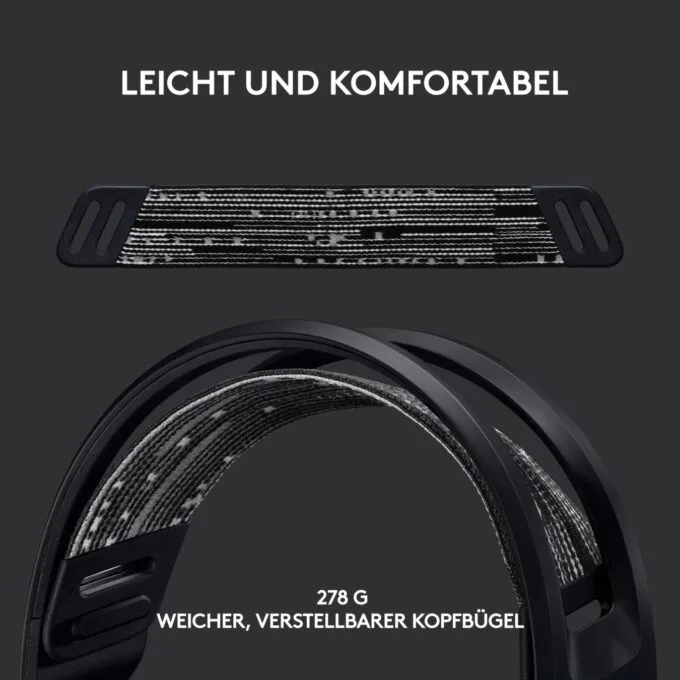 Logitech Gaming Headset Lightspeed - G733 - Black — image 11