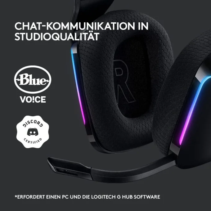 Logitech Gaming Headset Lightspeed - G733 - Black — image 5