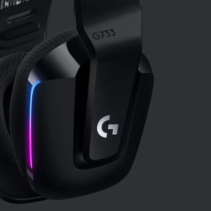 Logitech Gaming Headset Lightspeed - G733 - Black — image 8