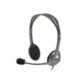 Logitech H110 Headset 981-000271 Wired Stereo 3.5mm On-ear Boom Mic