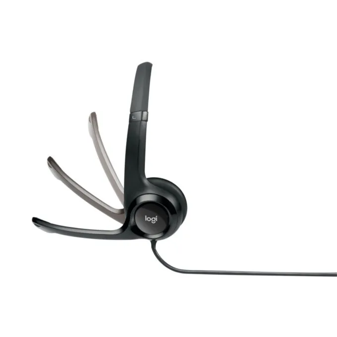 Logitech H390 USB-A Wired On-Ear Headset with Noise-Cancelling Mic — image 2