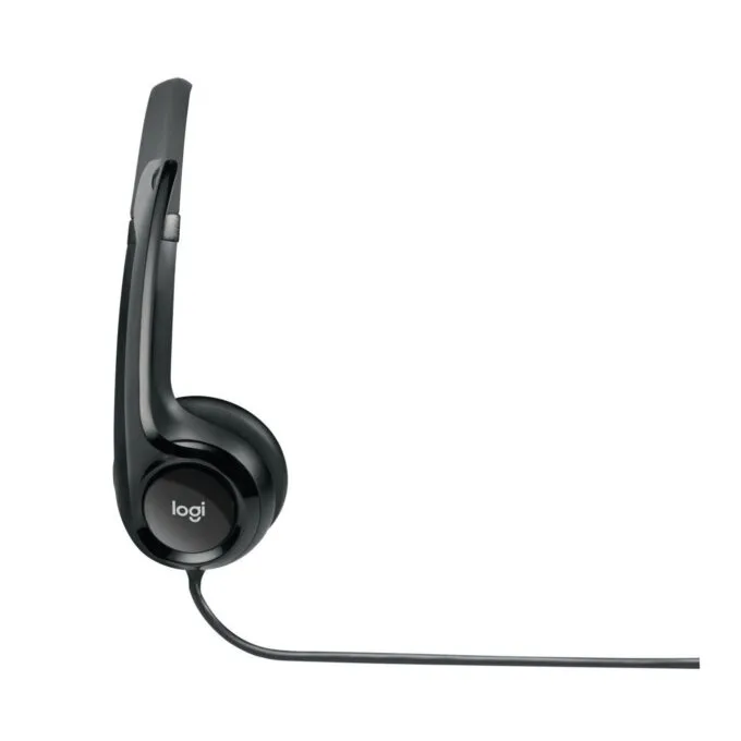 Logitech H390 USB-A Wired On-Ear Headset with Noise-Cancelling Mic — image 3