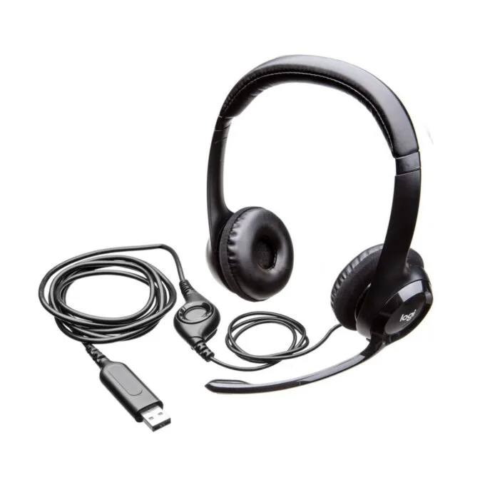 Logitech H390 USB-A Wired On-Ear Headset with Noise-Cancelling Mic — image 7