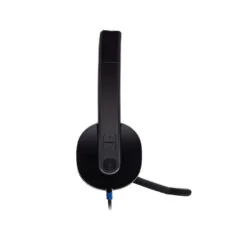 Logitech H540 981-000480 Wired USB-A On-ear Headset Black Noise-Reducing Mic