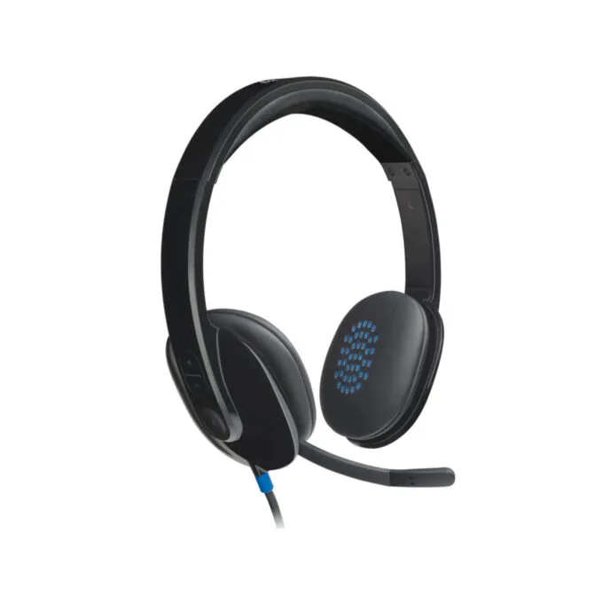 Logitech H540 981-000480 Wired USB-A On-ear Headset Black Noise-Reducing Mic — image 5