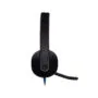 Logitech H540 981-000480 Wired USB-A On-ear Headset Black Noise-Reducing Mic