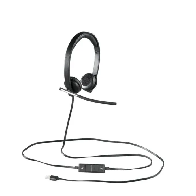 Logitech H650e Stereo Headset USB-A Wired Noise-Canceling Boom Mic — image 2