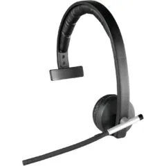 Logitech H820e Wireless Headset Mono - H820e - Black, Monaural, 2.4 GHz