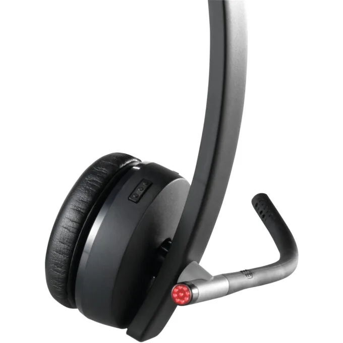 Logitech H820e Wireless Headset Mono - H820e - Black, Monaural, 2.4 GHz — image 4