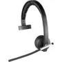 Logitech H820e Wireless Headset Mono - H820e - Black, Monaural, 2.4 GHz