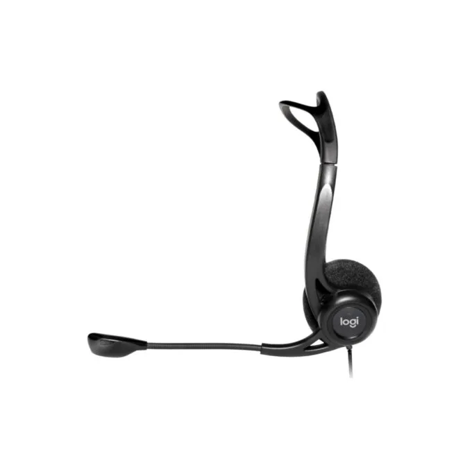 Logitech H960 USB Headset 981-000836 - Black Wired USB-A On-ear Noise-Canceling Mic — image 3