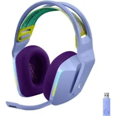 Logitech Headset G733 - G733 - Lilac Wireless Gaming Headset, 2.4 GHz, DTS Headphone:X 2.0