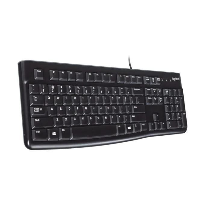 Logitech K120 UK black - K120 - UK layout, Windows legends, Wired USB — image 3