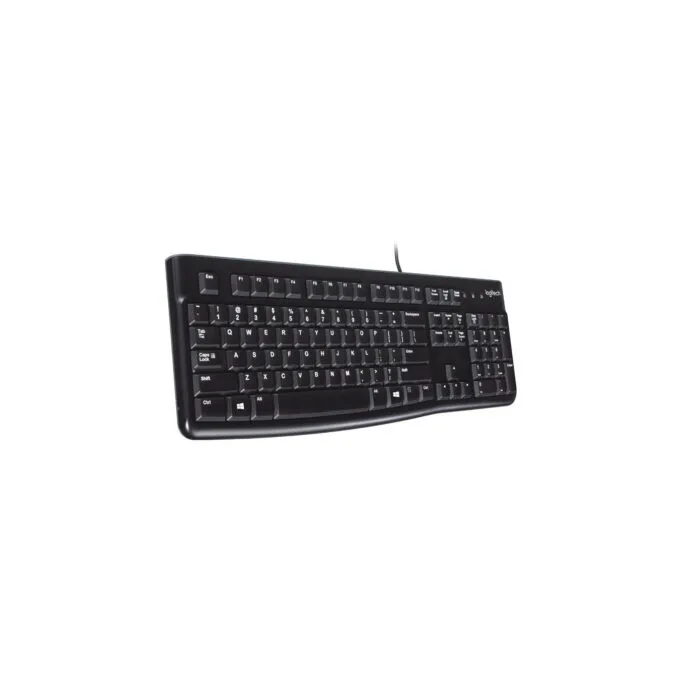 Logitech K120 - Wired USB Full-Size Keyboard - Spanish (ES) Layout, Black — image 3