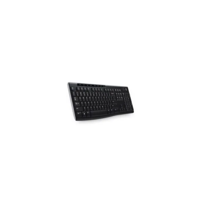 Logitech K270 Wireless Keyboard - 920-003052 - Black, German QWERTZ, 2.4 GHz USB-A Unifying Receiver, Full-size — image 2