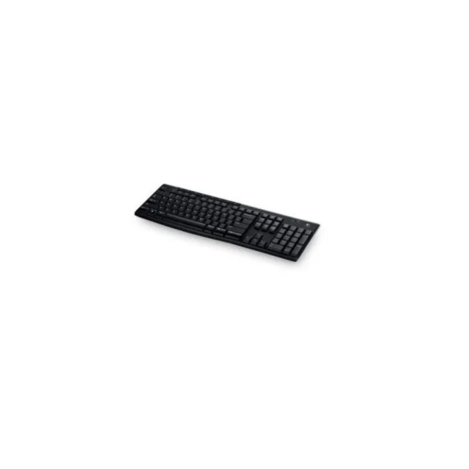 Logitech K270 Wireless Keyboard - 920-003052 - Black, German QWERTZ, 2.4 GHz USB-A Unifying Receiver, Full-size — image 3