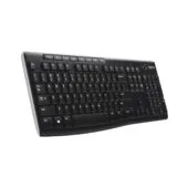 Logitech K270 Wireless Keyboard US Layout - K270 - 2.4 GHz dongle, Windows legends, 100% Full-size, Scissor switches