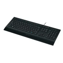 Logitech K280e Wired USB Keyboard - 920-008669 - Full-Size QWERTZ German, Black