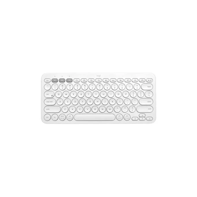 Logitech K380 - White - Compact Bluetooth wireless keyboard with multi-device pairing — image 1