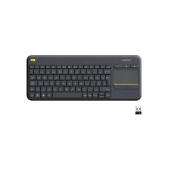 Logitech K400 Plus Mini Wireless Keyboard w/ Touchpad - 920-007145 US Intl Black