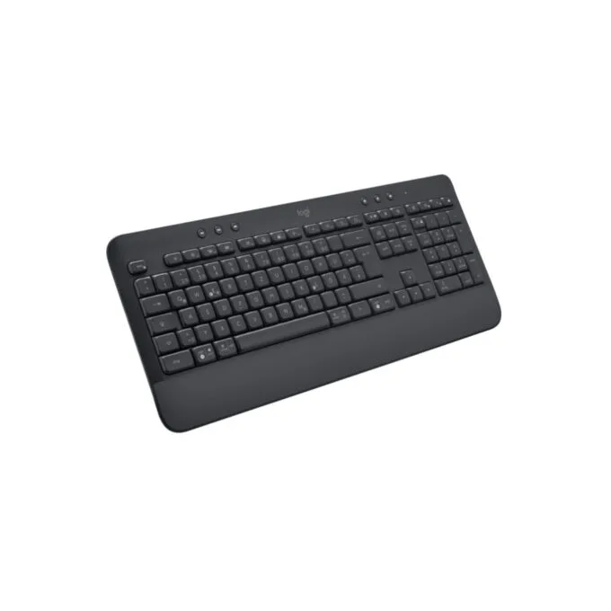 Logitech K650 Wireless Keyboard - 920-010913 - Graphite, German QWERTZ, Bluetooth 5.1, Full-size — image 3