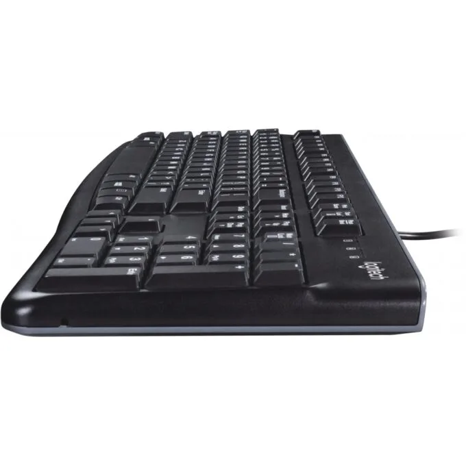 Logitech Keyboard K120 - K120 - Black, Belgian AZERTY, Full-size, Wired USB — image 5