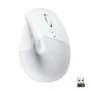 Logitech Lift - 910-006475 - Ergonomic Vertical Wireless Mouse, White, AA Battery