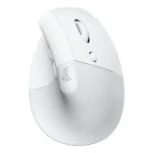 Logitech Lift for Business - Vertical Ergonomic Right-Hand Mouse - Off-White, Bluetooth & Logi Bolt 2.4GHz, 4000 DPI