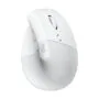 Logitech Lift for Mac - Vertical Ergonomic Wireless Mouse - Off-White, 6 Buttons, Optical 4000 DPI, Bluetooth & Logi Bolt