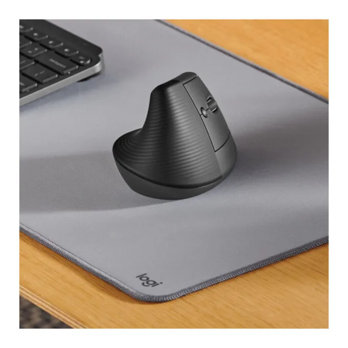 Logitech Lift Vertical Ergonomic Mouse 910-006473 Graphite Silent 4000 DPI — image 2