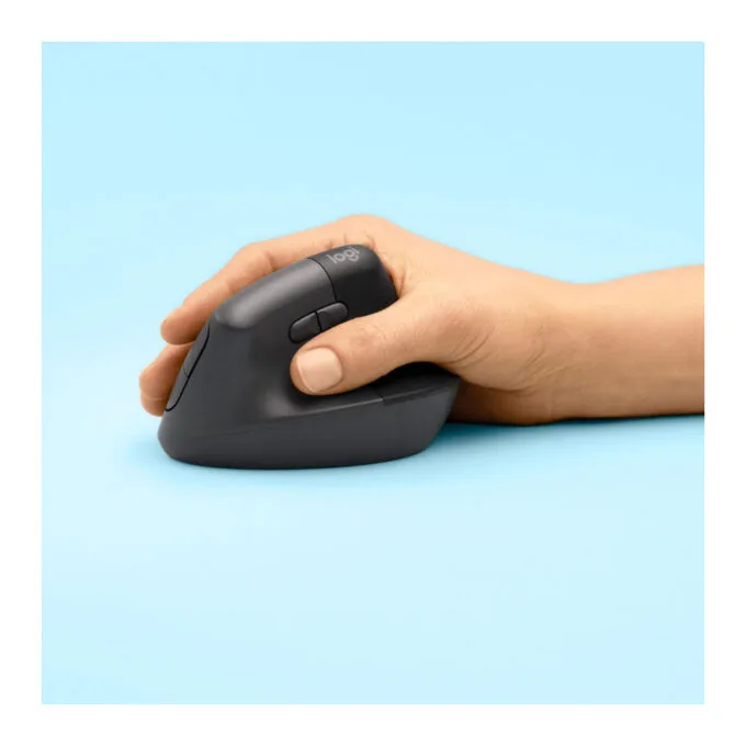 Logitech Lift Vertical Ergonomic Mouse 910-006473 Graphite Silent 4000 DPI — image 3