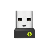 Logitech Logi Bolt USB Receiver - Wireless Mouse & Keyboard Adapter - Black/Green